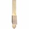 Ekena Millwork Eugene Rough Sawn Timber Gable Bracket, Douglas Fir, 72"W x 12"H x 2"D x 4"F, 4/12 Pitch GBW072X12X0204EUG00RDF - alternate 5